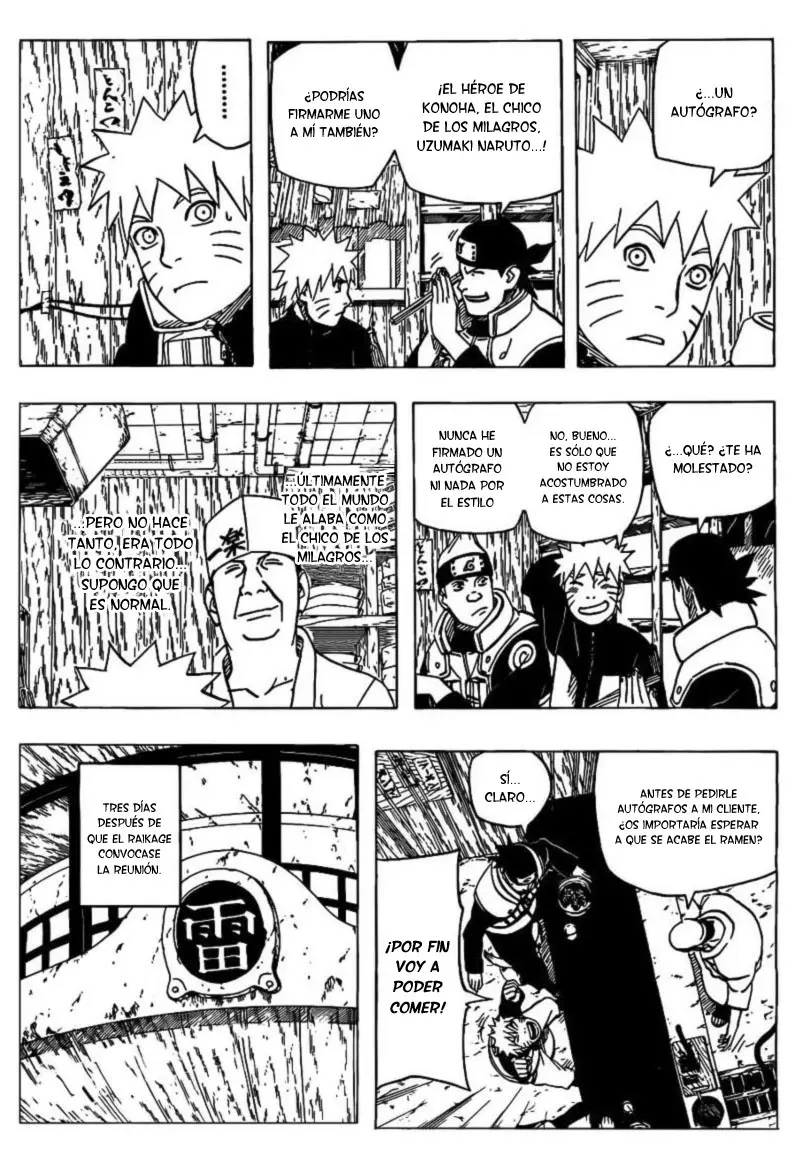Naruto capítulo 491, página 5
