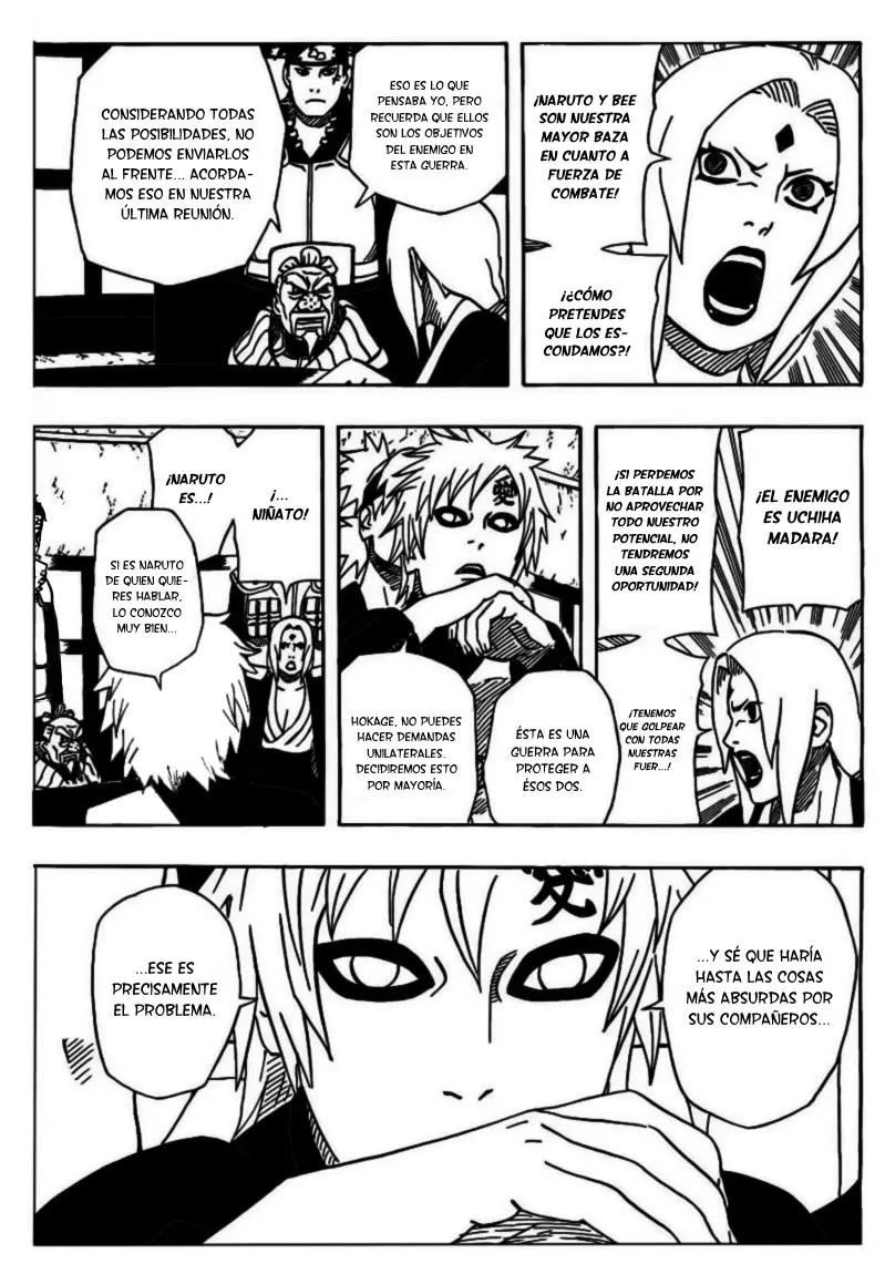 Naruto capítulo 491, página 8
