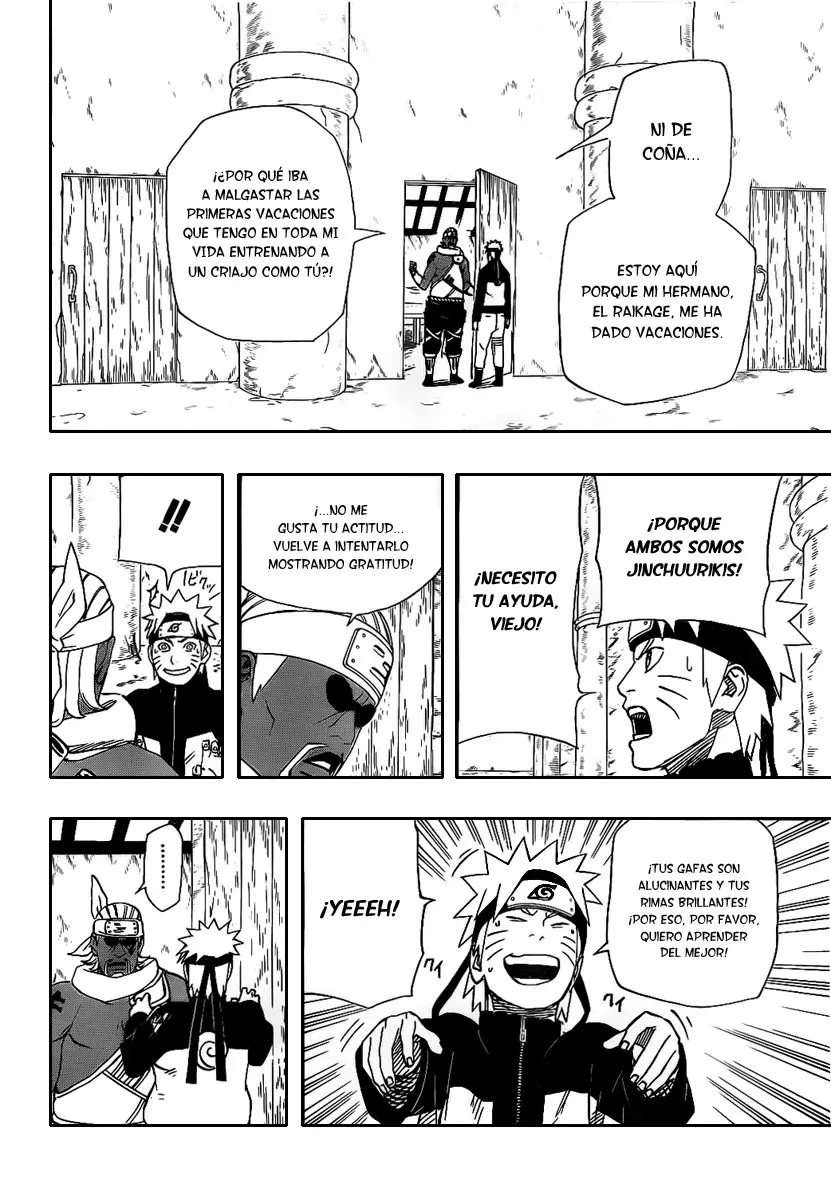 Naruto capítulo 492, página 8