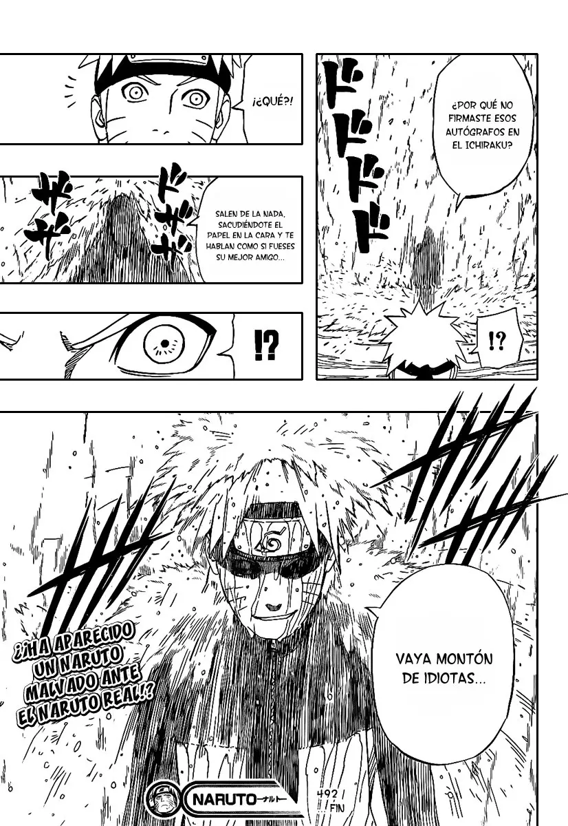 Naruto capítulo 492, página 16