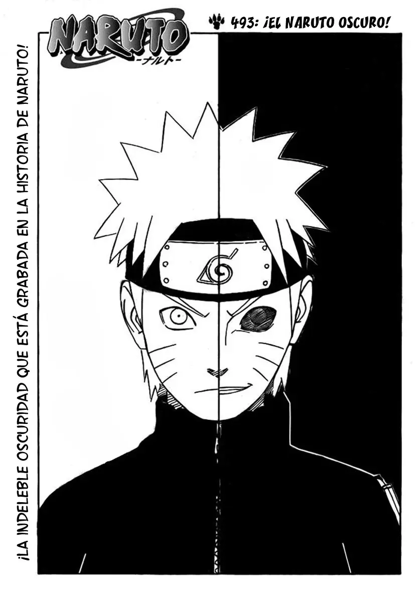 Naruto capítulo 493, página 1