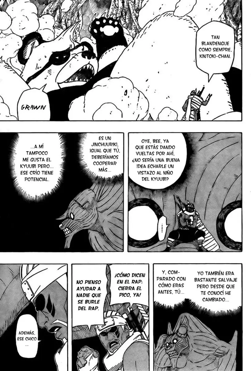 Naruto capítulo 493, página 7