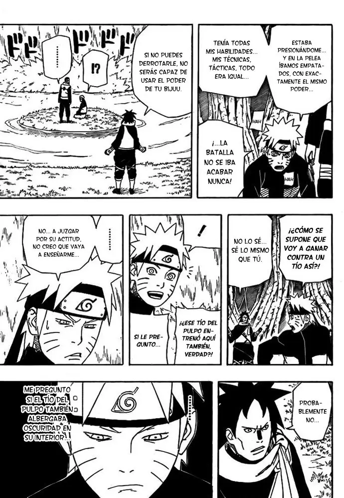 Naruto capítulo 493, página 11