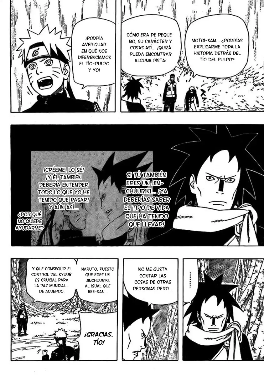 Naruto capítulo 493, página 12
