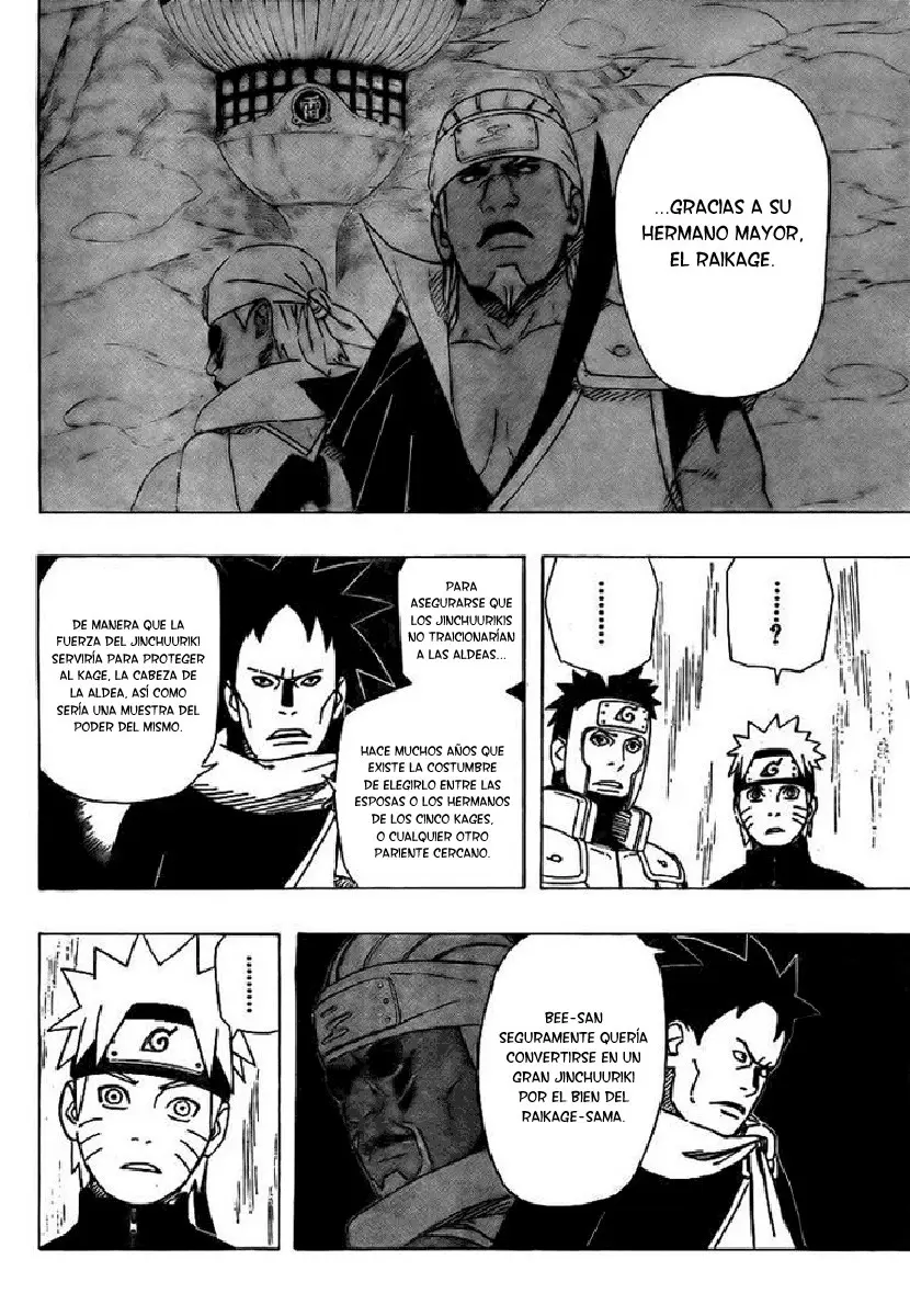 Naruto capítulo 493, página 14