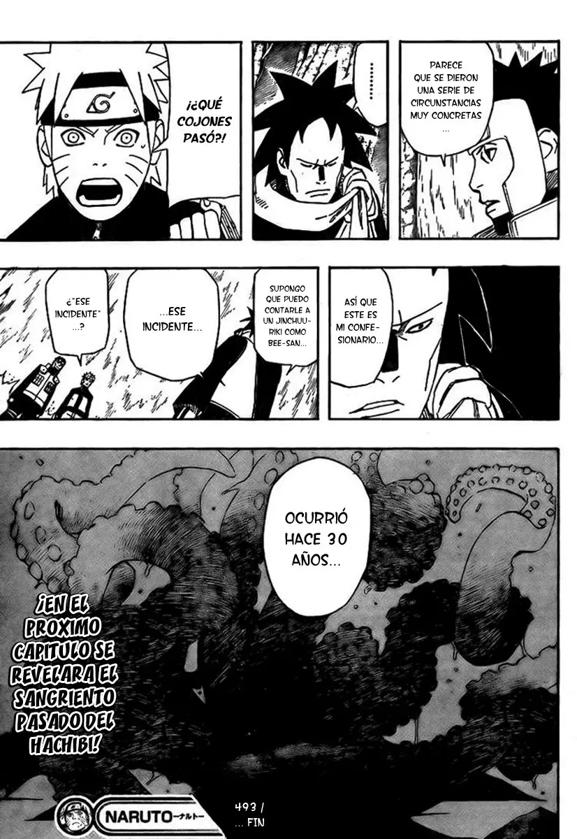 Naruto capítulo 493, página 17
