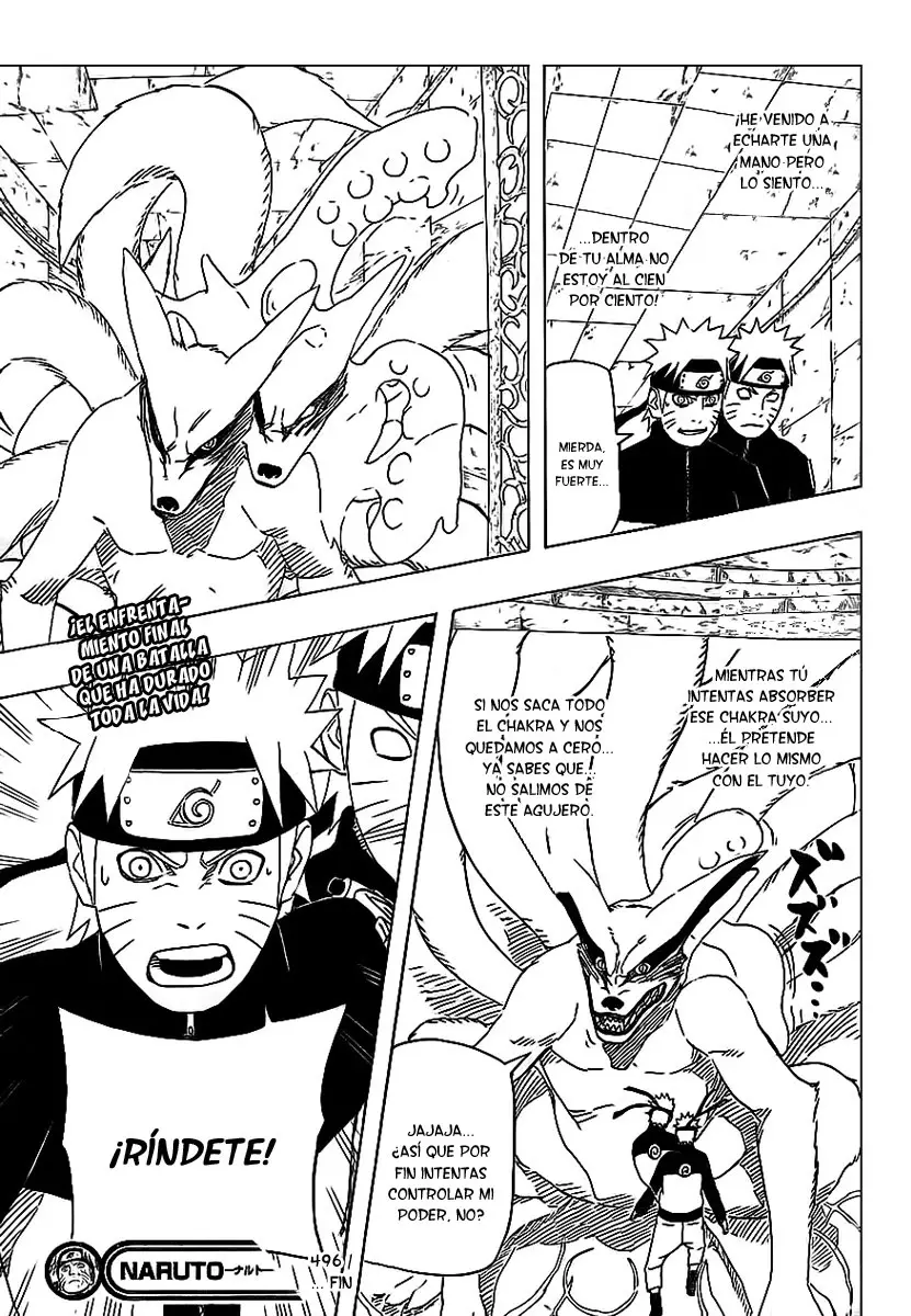 Naruto capítulo 496, página 16