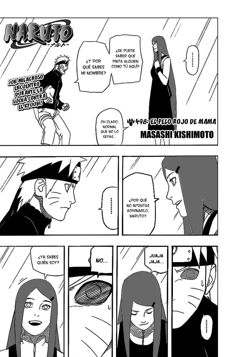 Naruto capítulo 498, página 1