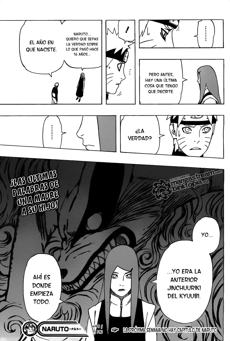 Naruto capítulo 499, página 16