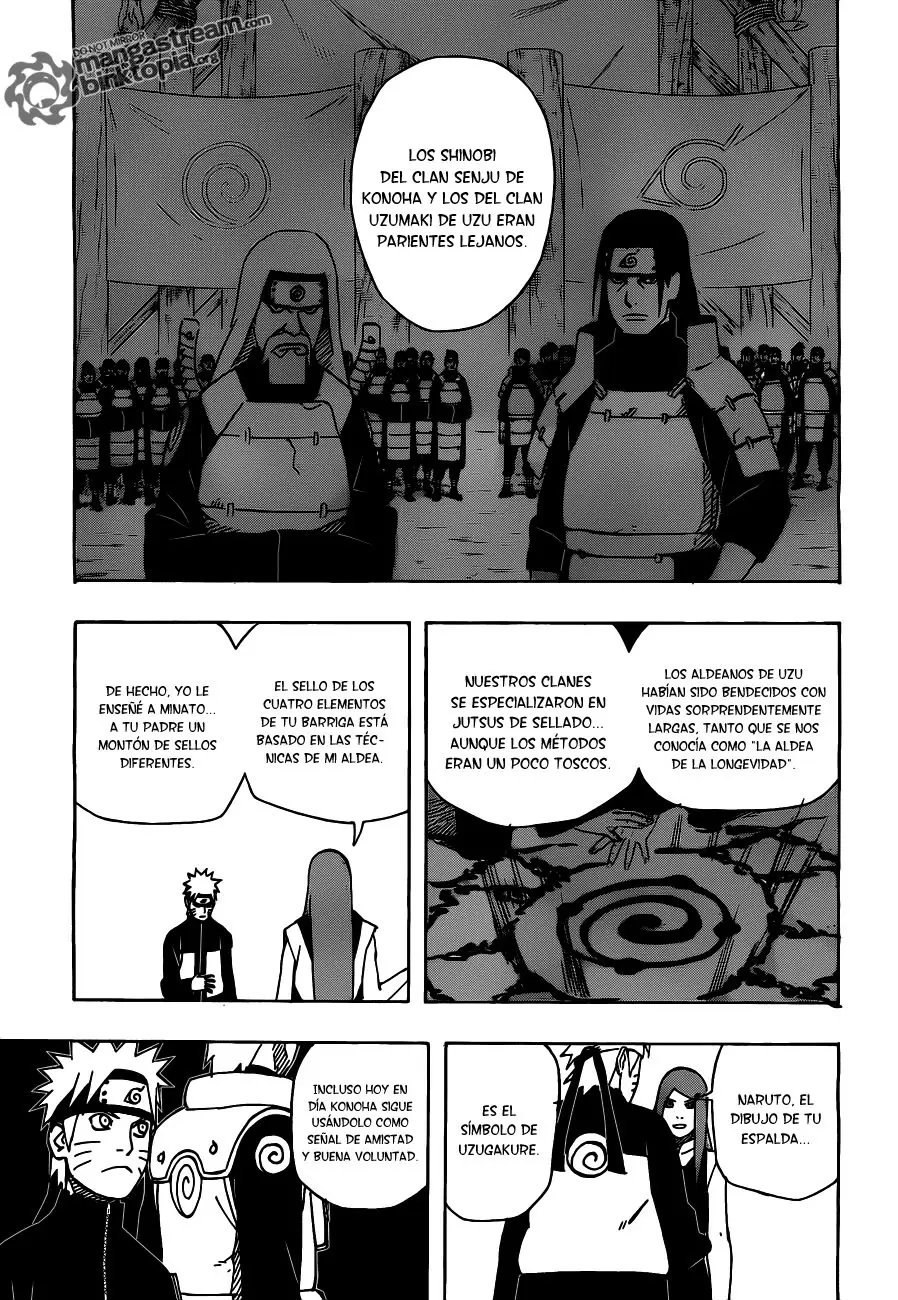 Naruto capítulo 500, página 3