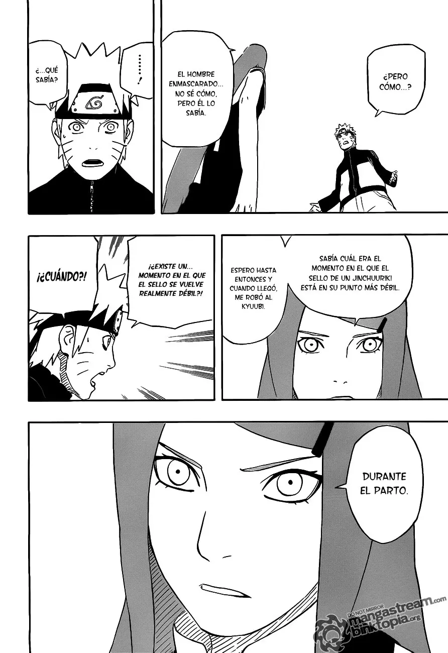 Naruto capítulo 500, página 8