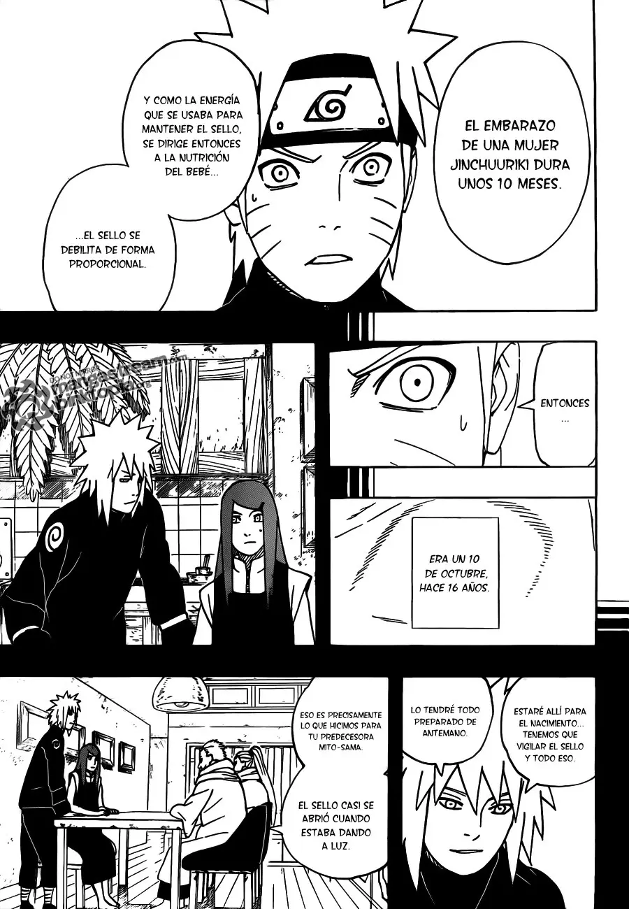 Naruto capítulo 500, página 9