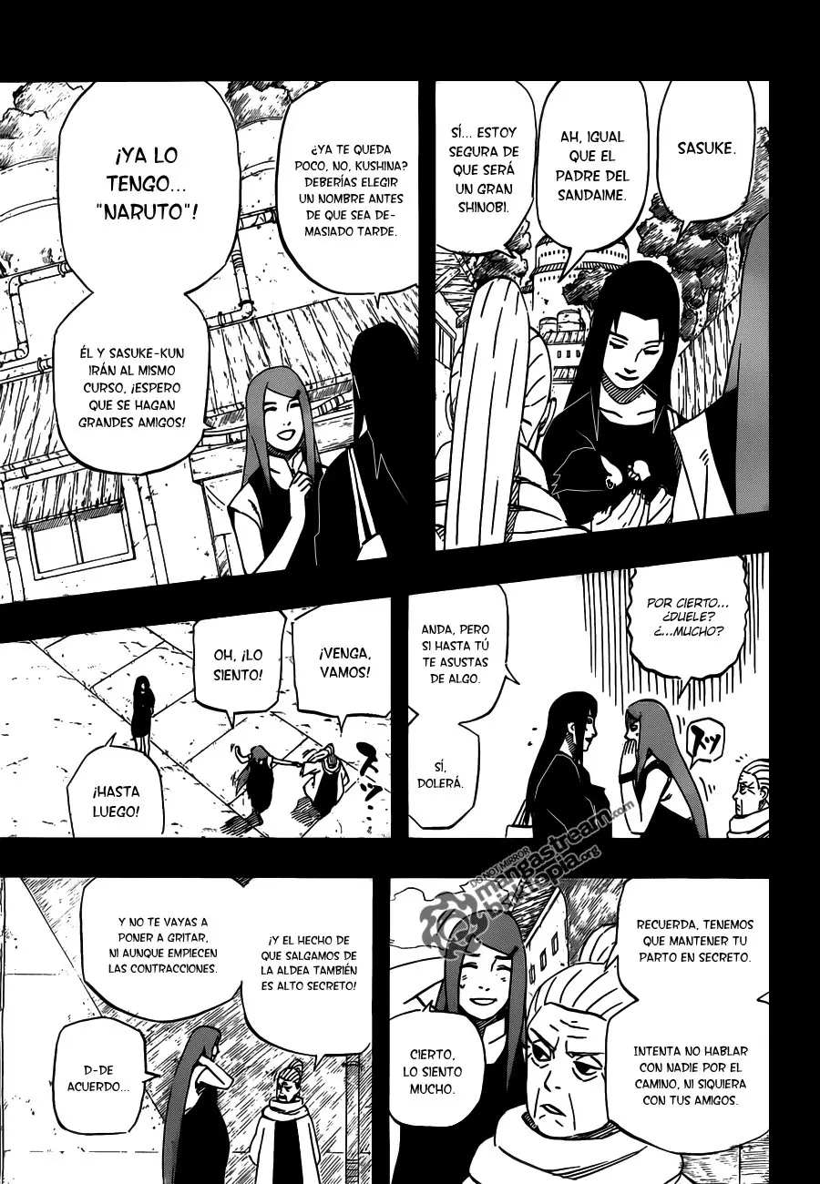 Naruto capítulo 500, página 11