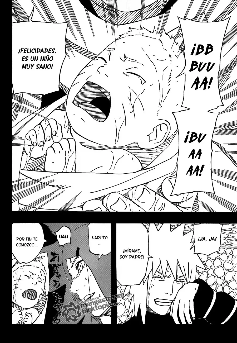 Naruto capítulo 500, página 16
