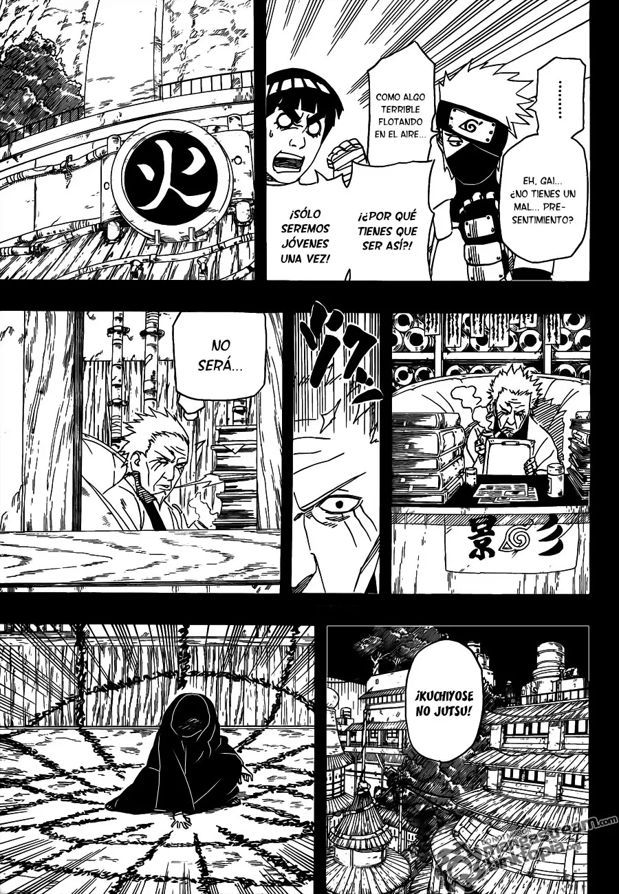 Naruto capítulo 502, página 3