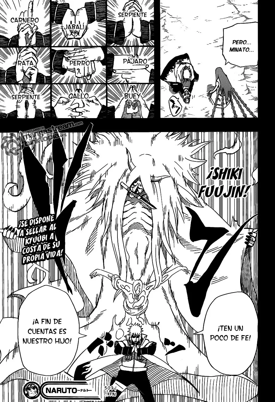 Naruto capítulo 503, página 18