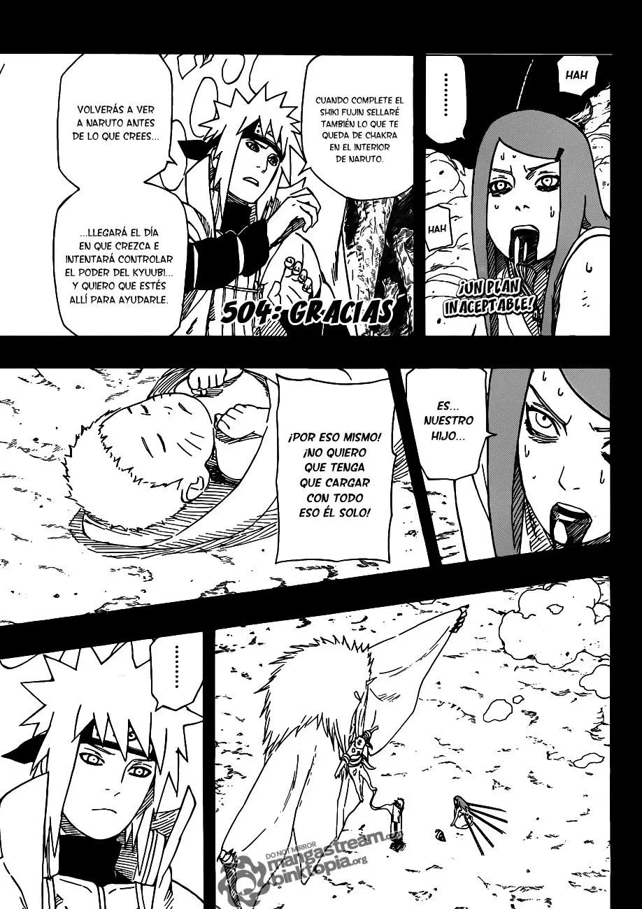 Naruto capítulo 504, página 1