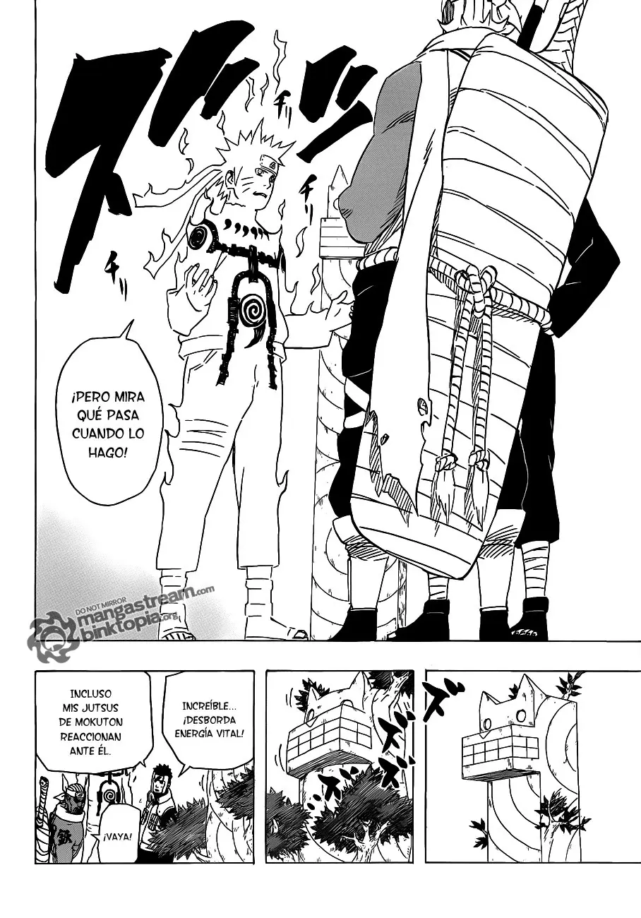 Naruto capítulo 505, página 8