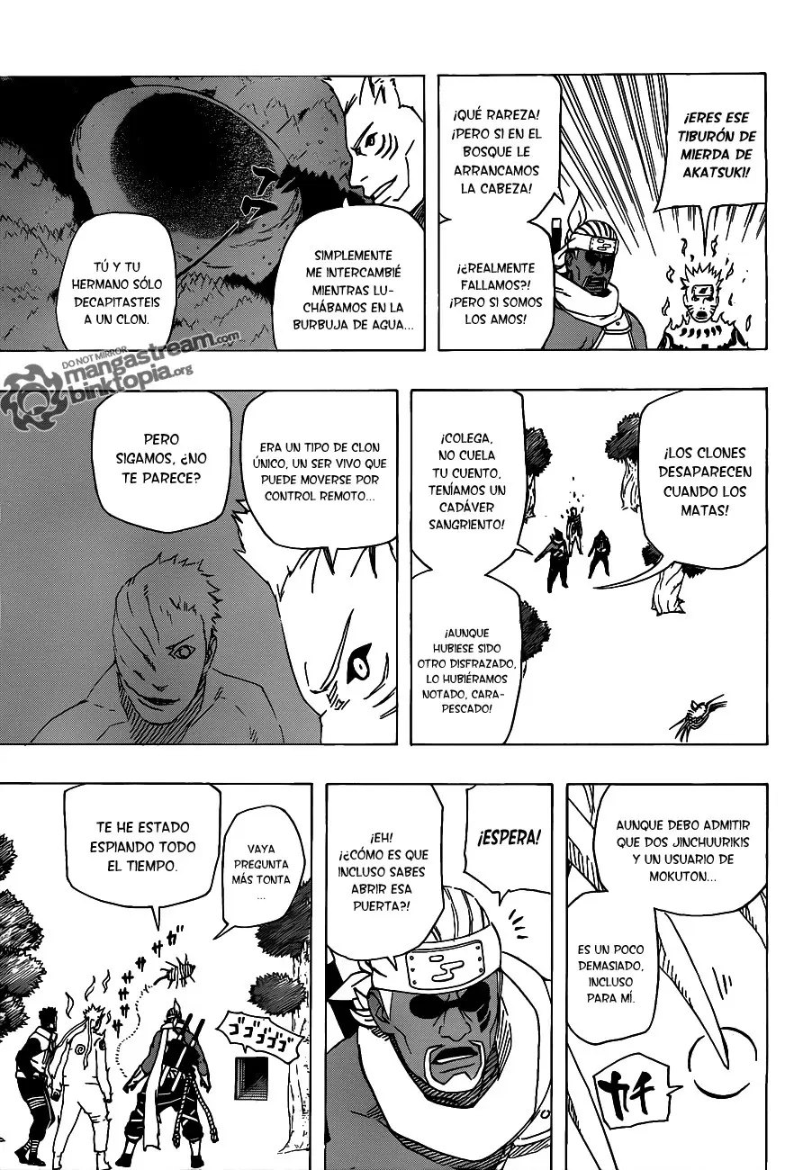 Naruto capítulo 505, página 11