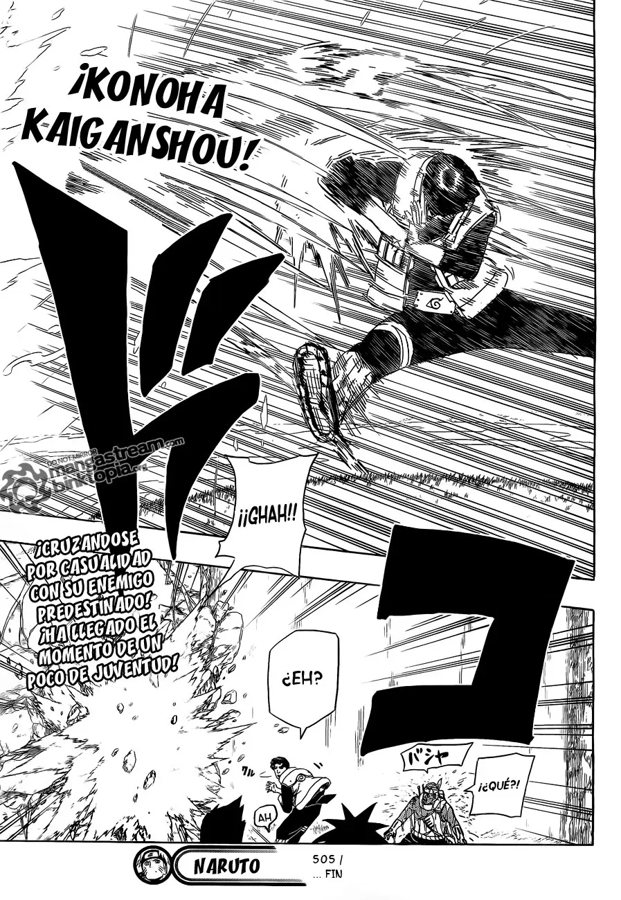 Naruto capítulo 505, página 17