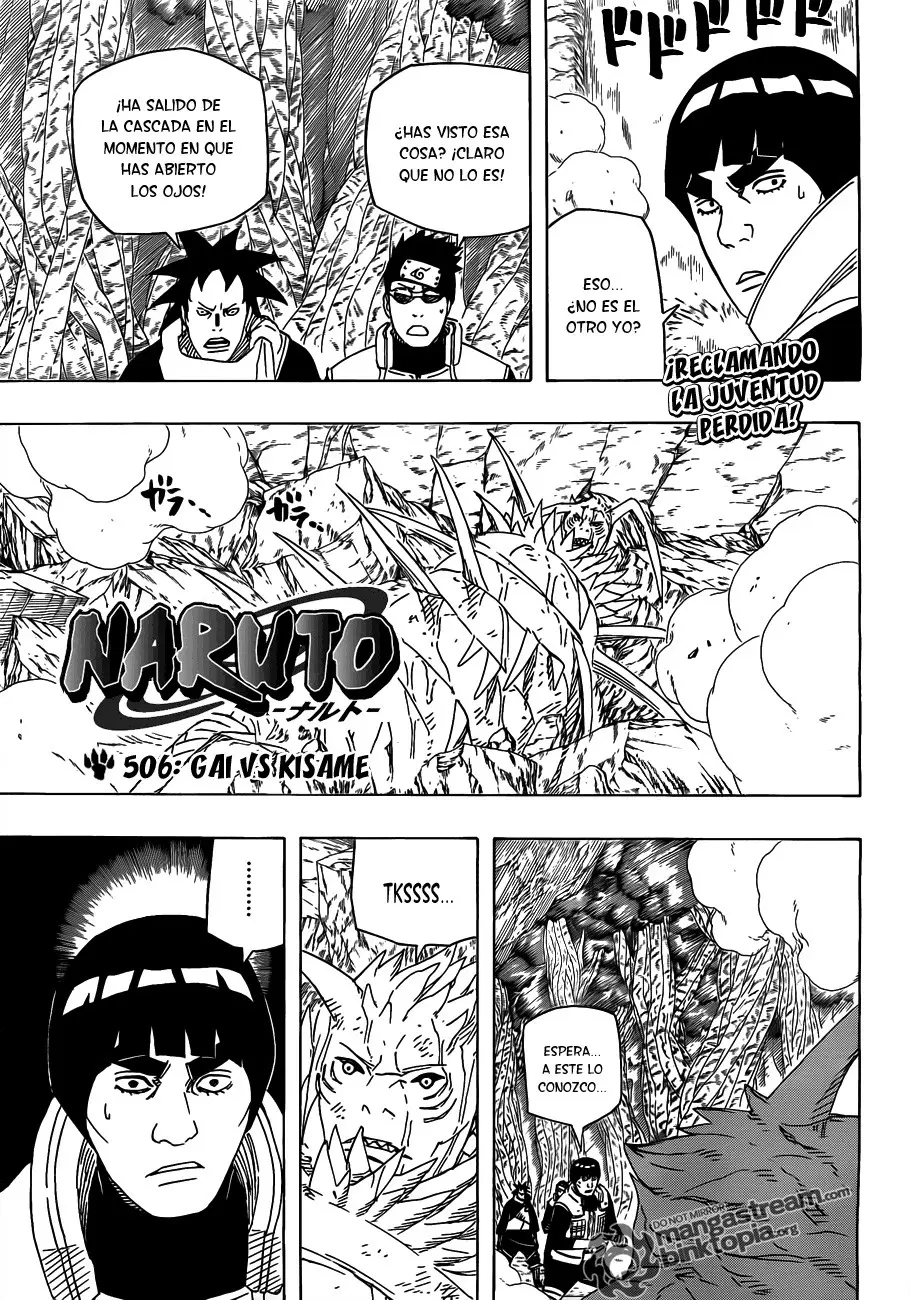 Naruto capítulo 506, página 1