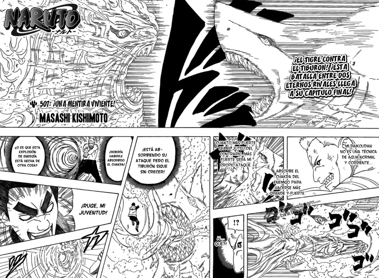 Naruto capítulo 507, página 1