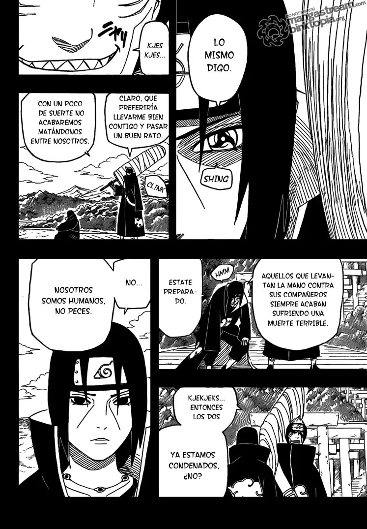 Naruto capítulo 508, página 8