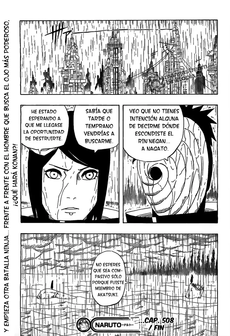 Naruto capítulo 508, página 16