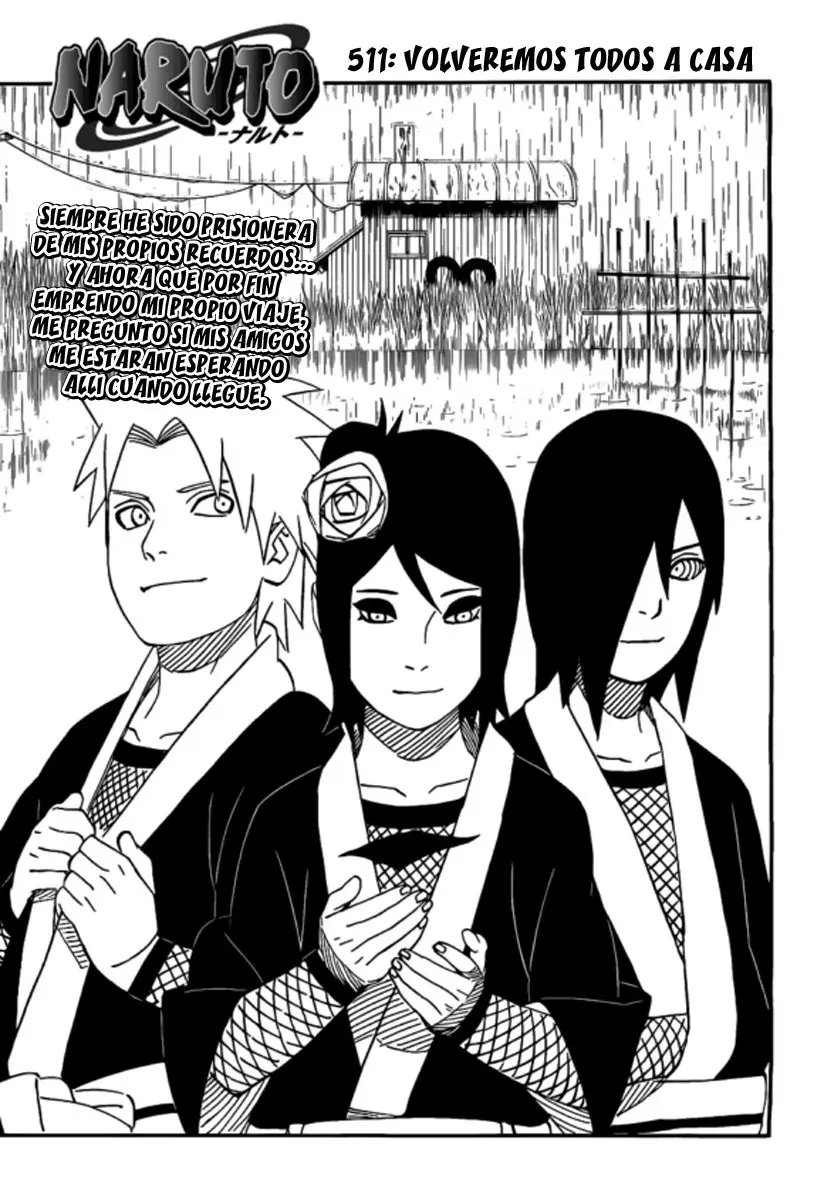 Naruto capítulo 511, página 1
