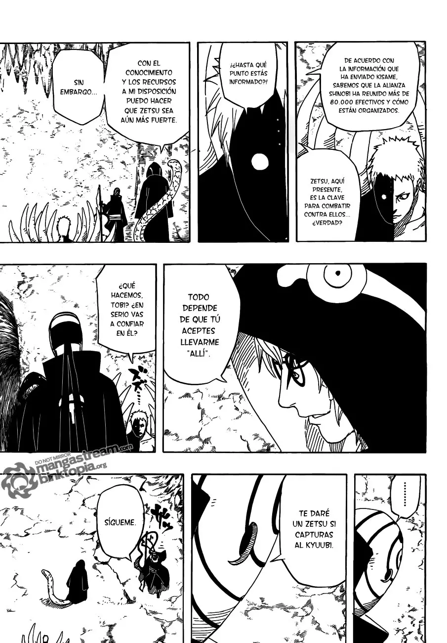 Naruto capítulo 512, página 7