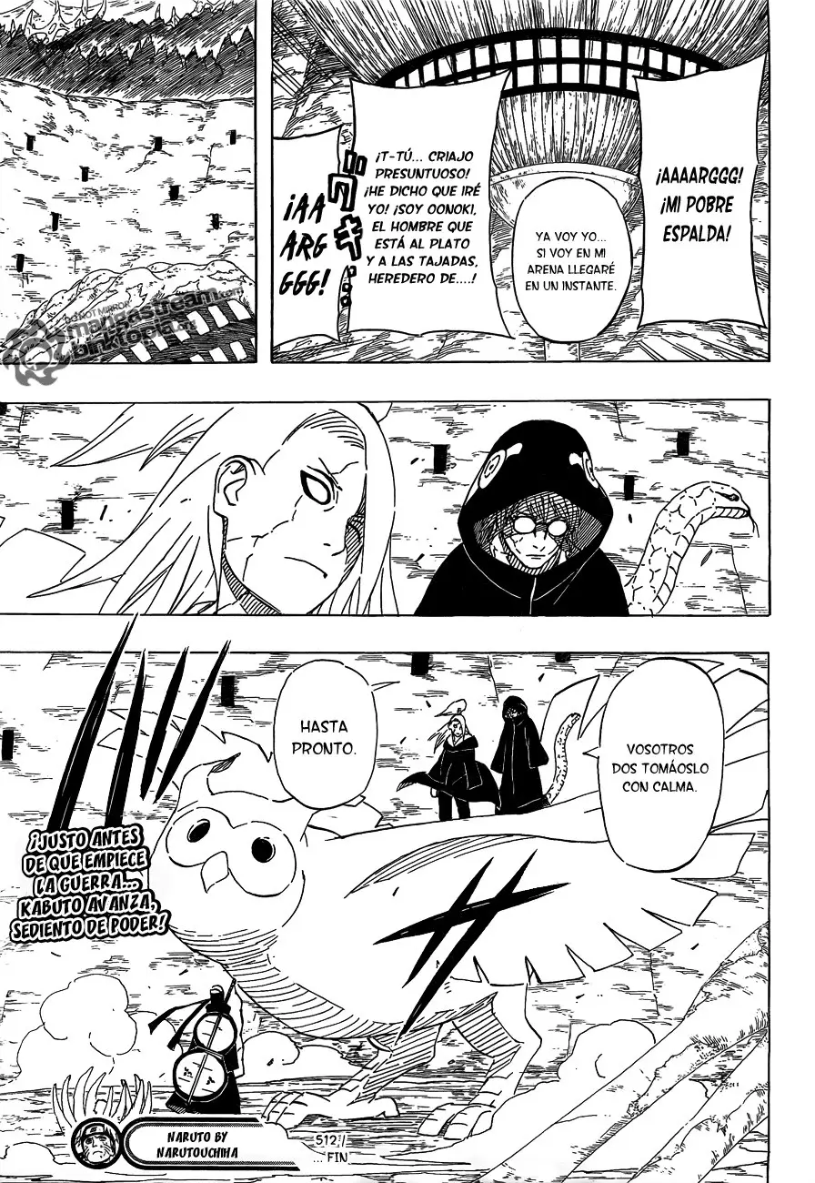 Naruto capítulo 512, página 15