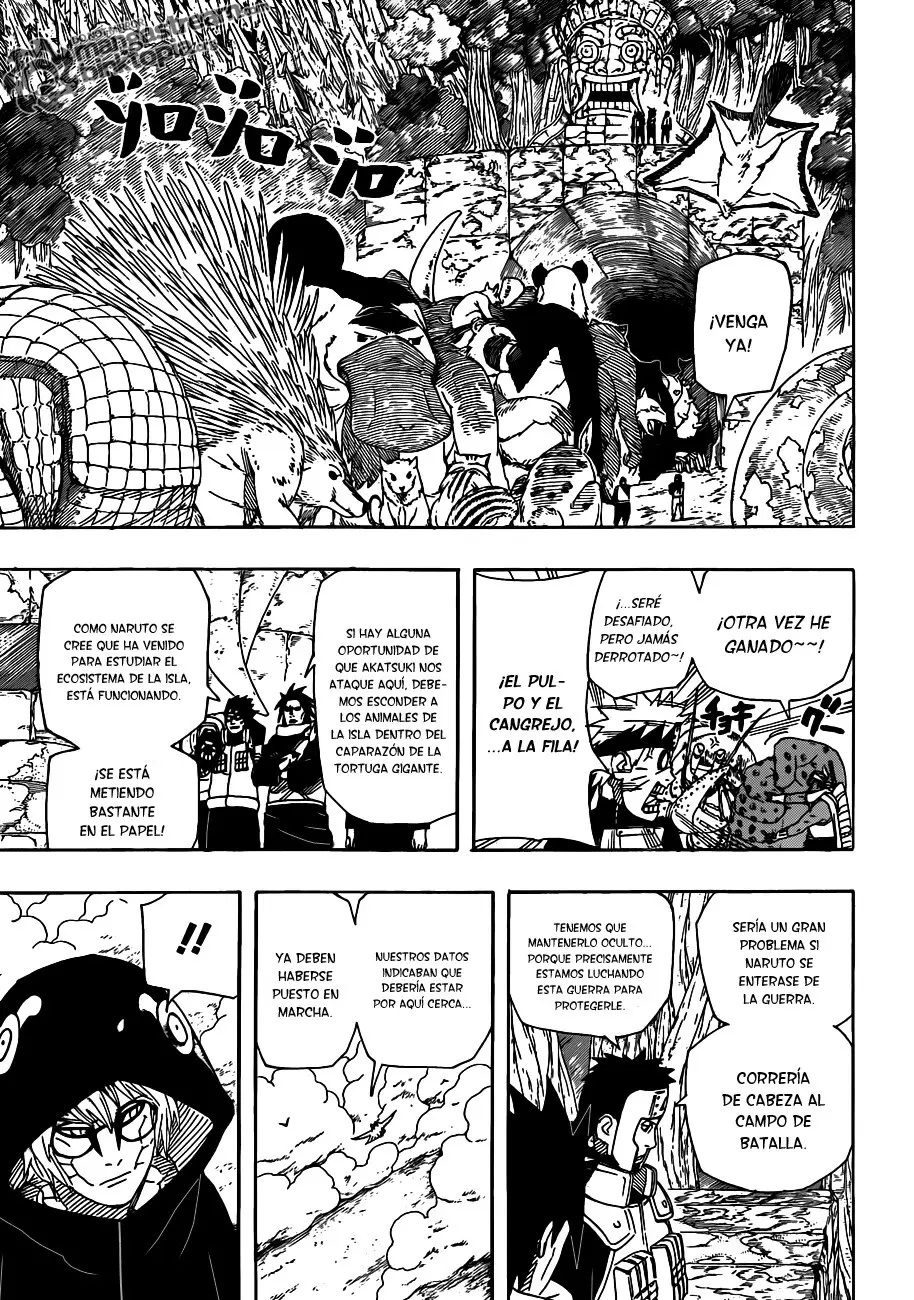 Naruto capítulo 513, página 3