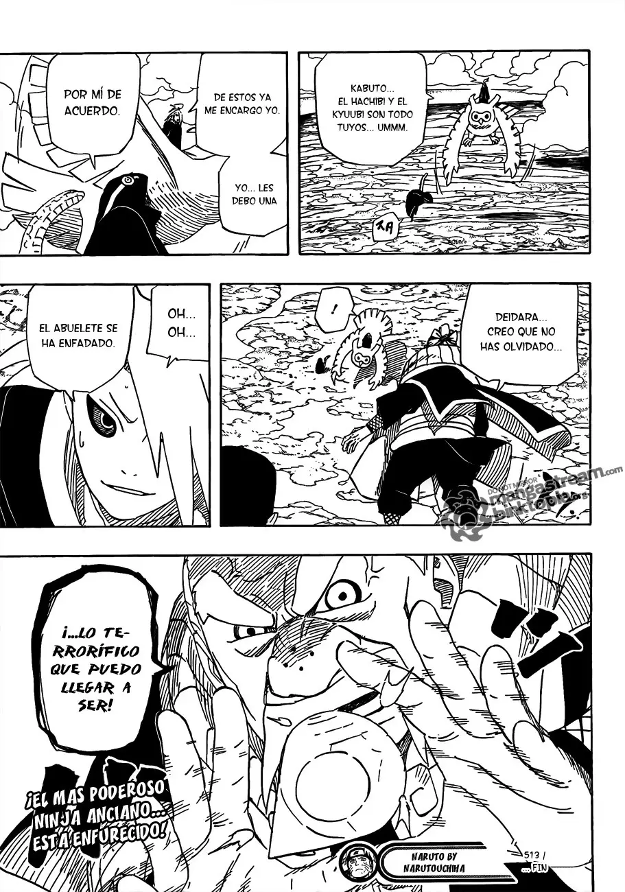 Naruto capítulo 513, página 16