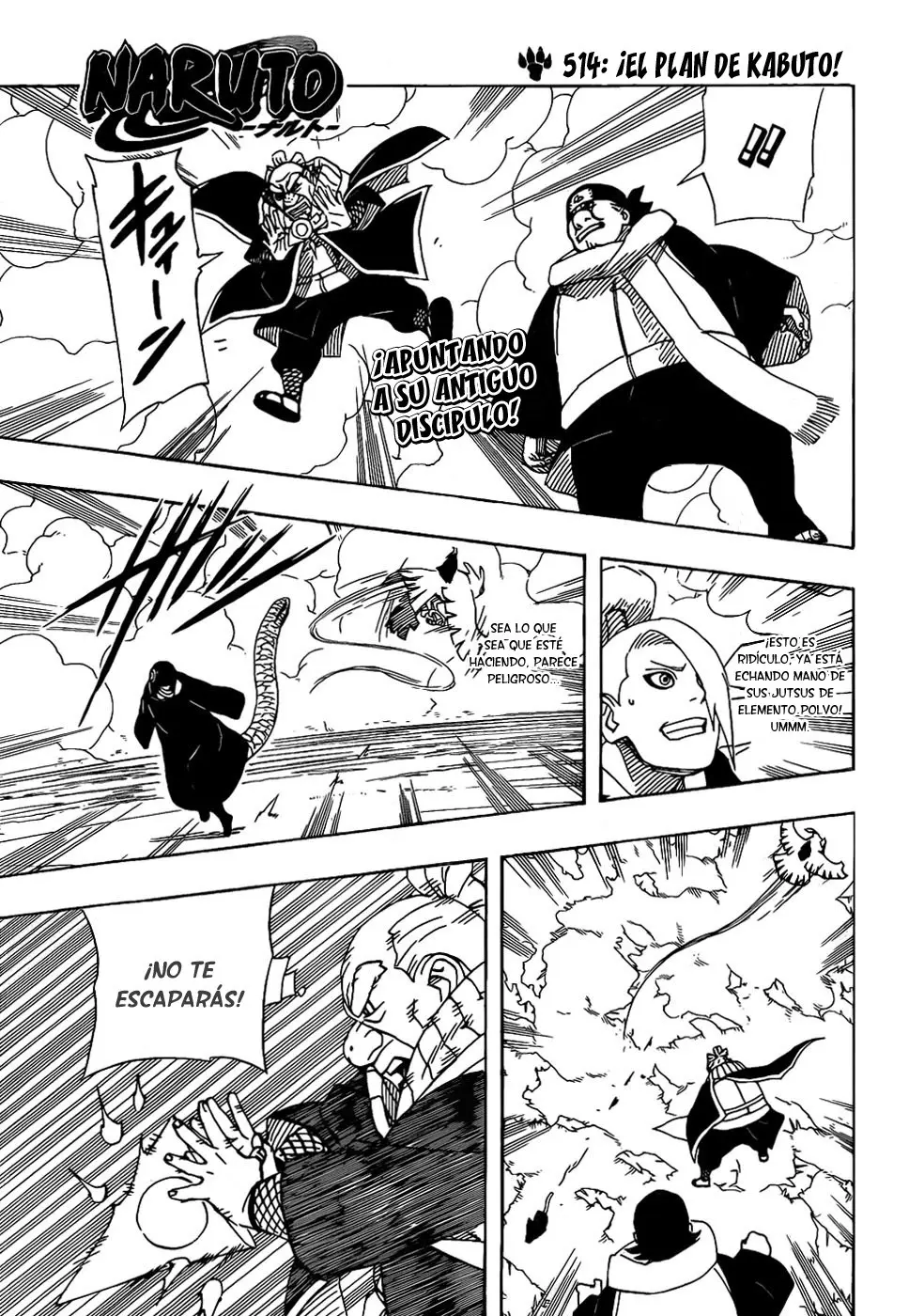 Naruto capítulo 514, página 1