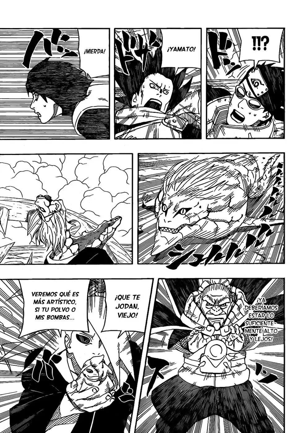 Naruto capítulo 514, página 13