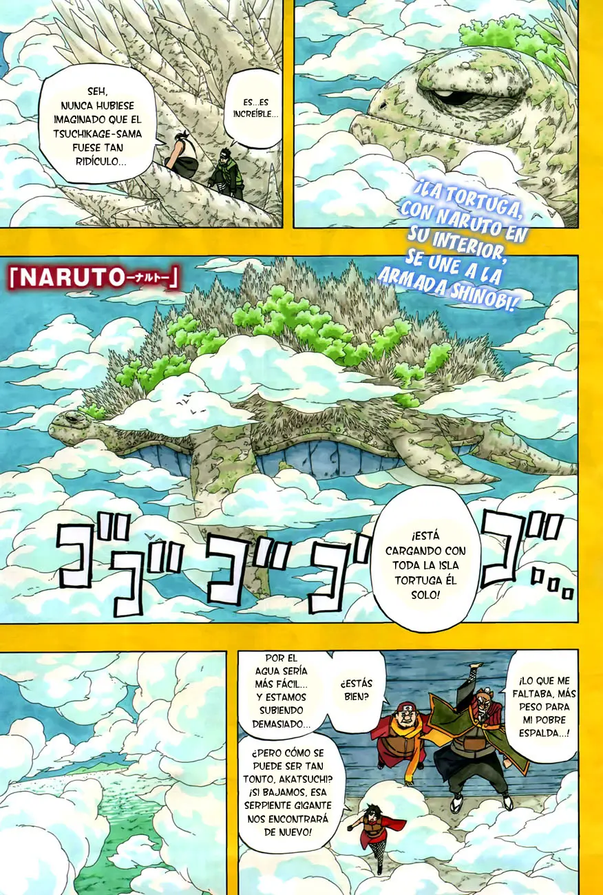 Naruto capítulo 515, página 1