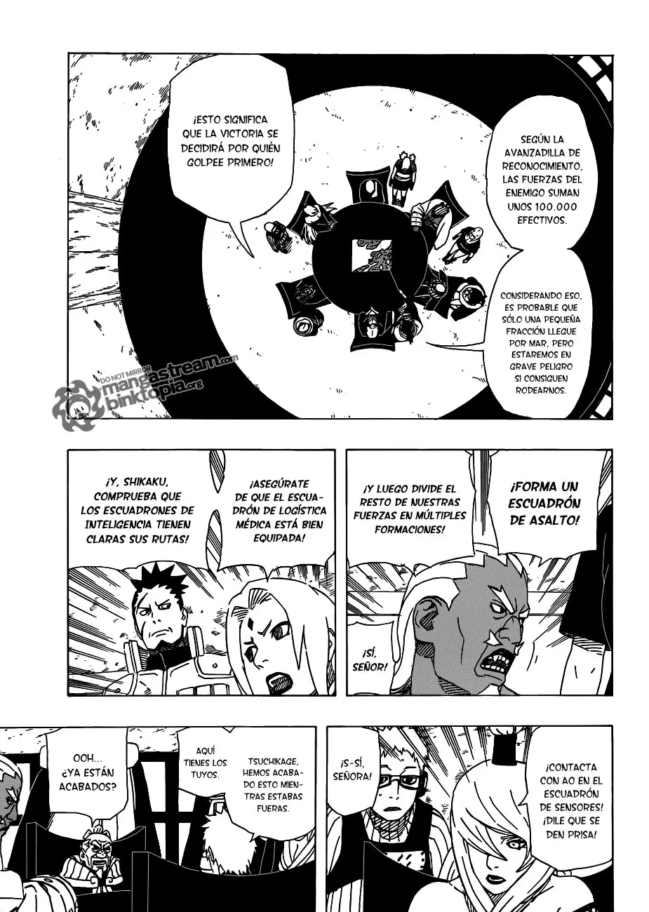 Naruto capítulo 515, página 11
