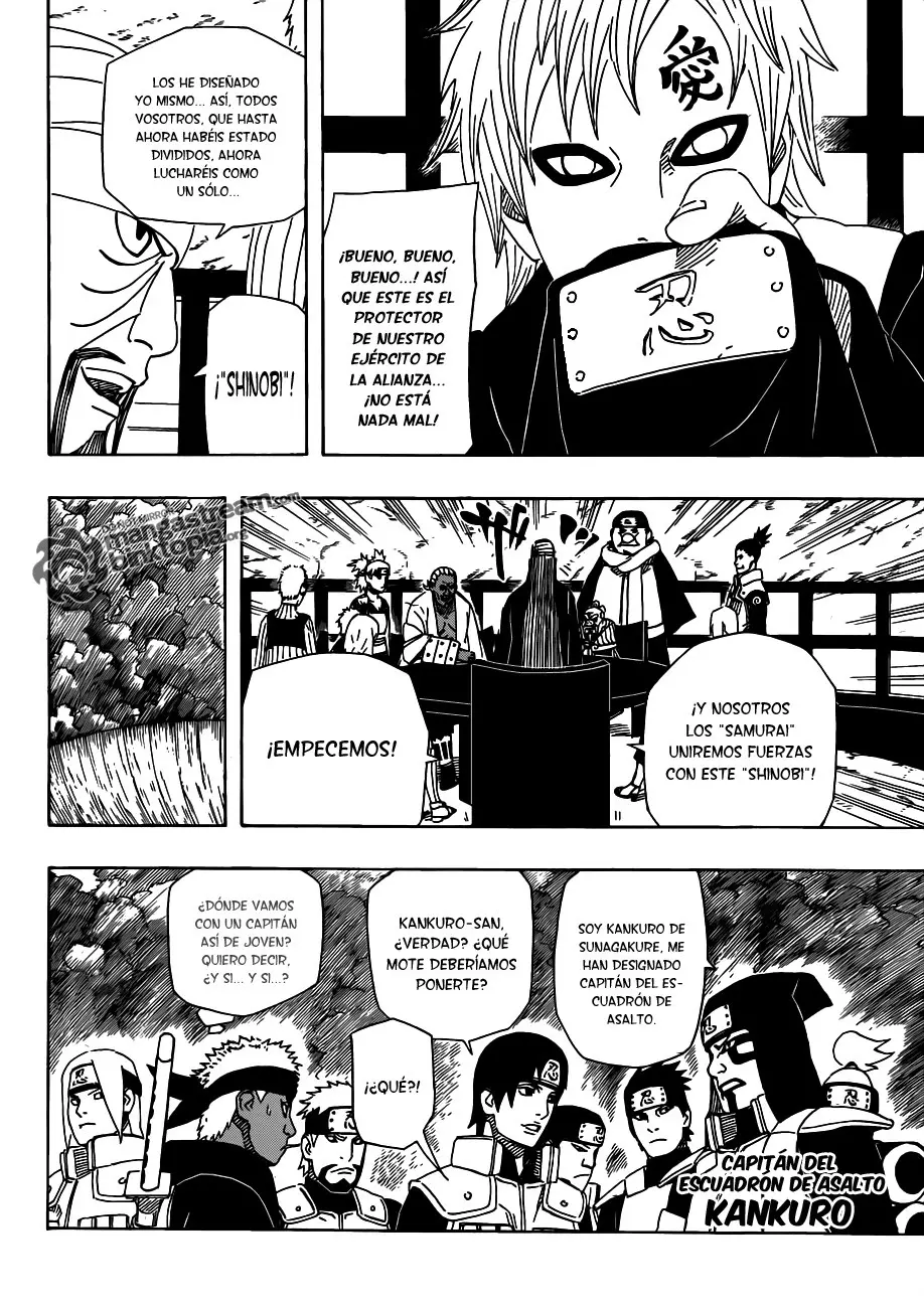 Naruto capítulo 515, página 12