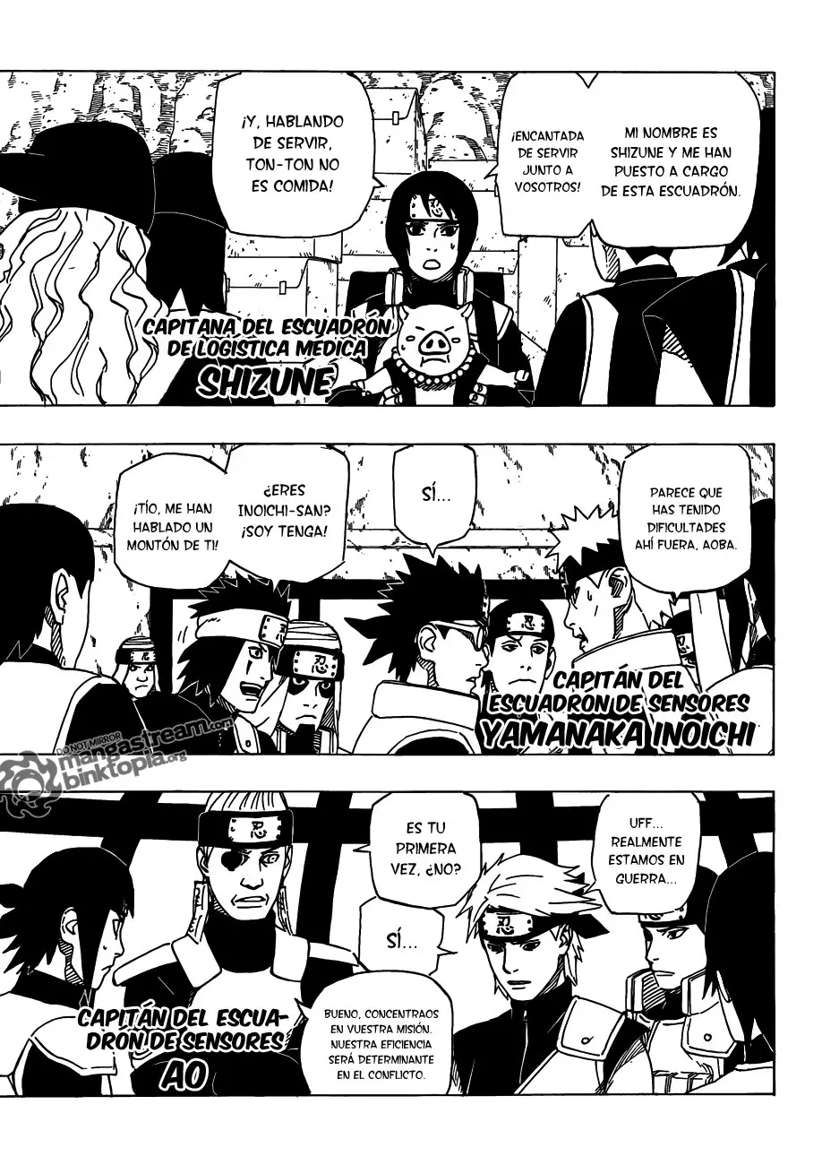 Naruto capítulo 515, página 13