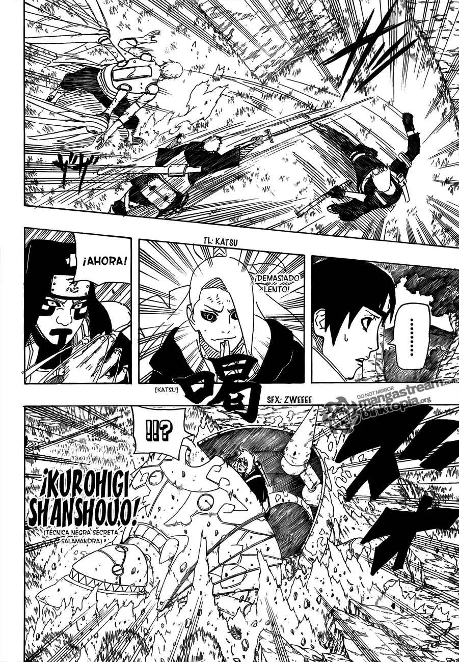 Naruto capítulo 518, página 8