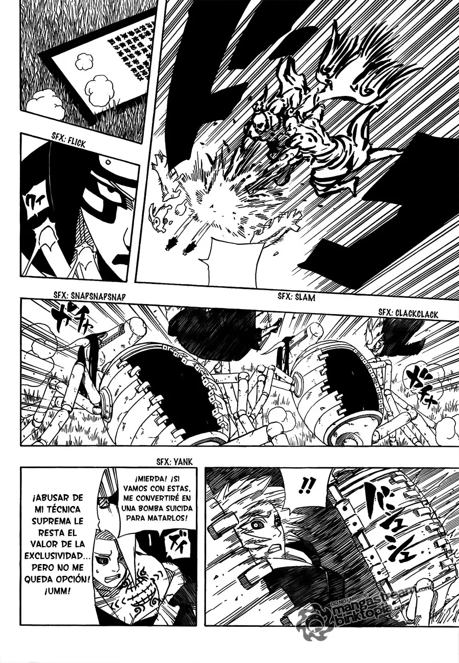 Naruto capítulo 518, página 14