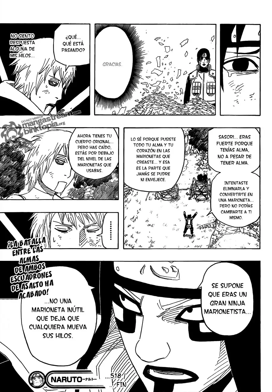 Naruto capítulo 518, página 17