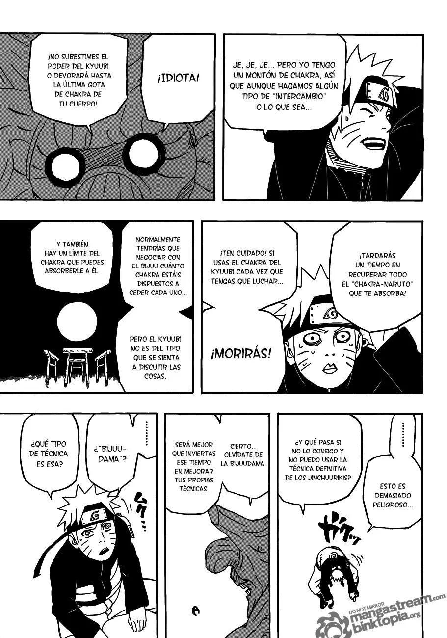 Naruto capítulo 519, página 11