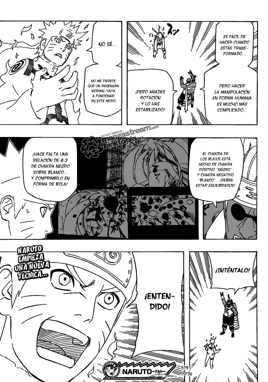 Naruto capítulo 519, página 17