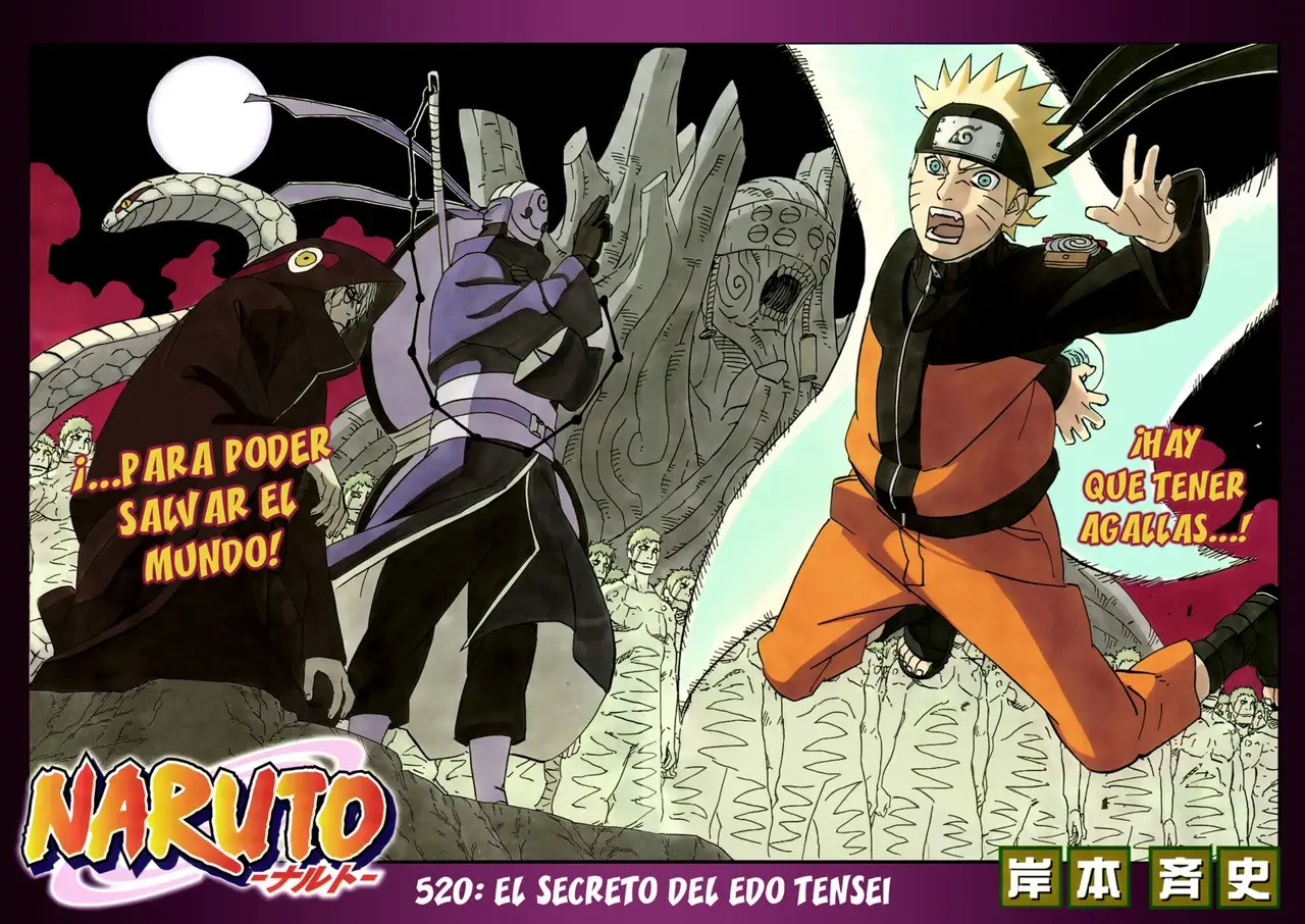 Naruto capítulo 520, página 2