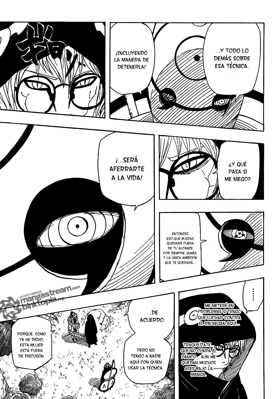Naruto capítulo 520, página 7