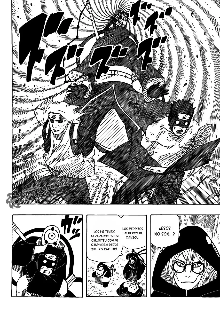 Naruto capítulo 520, página 8