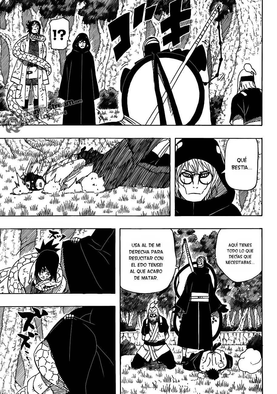 Naruto capítulo 520, página 9