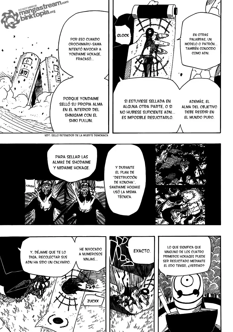 Naruto capítulo 520, página 11