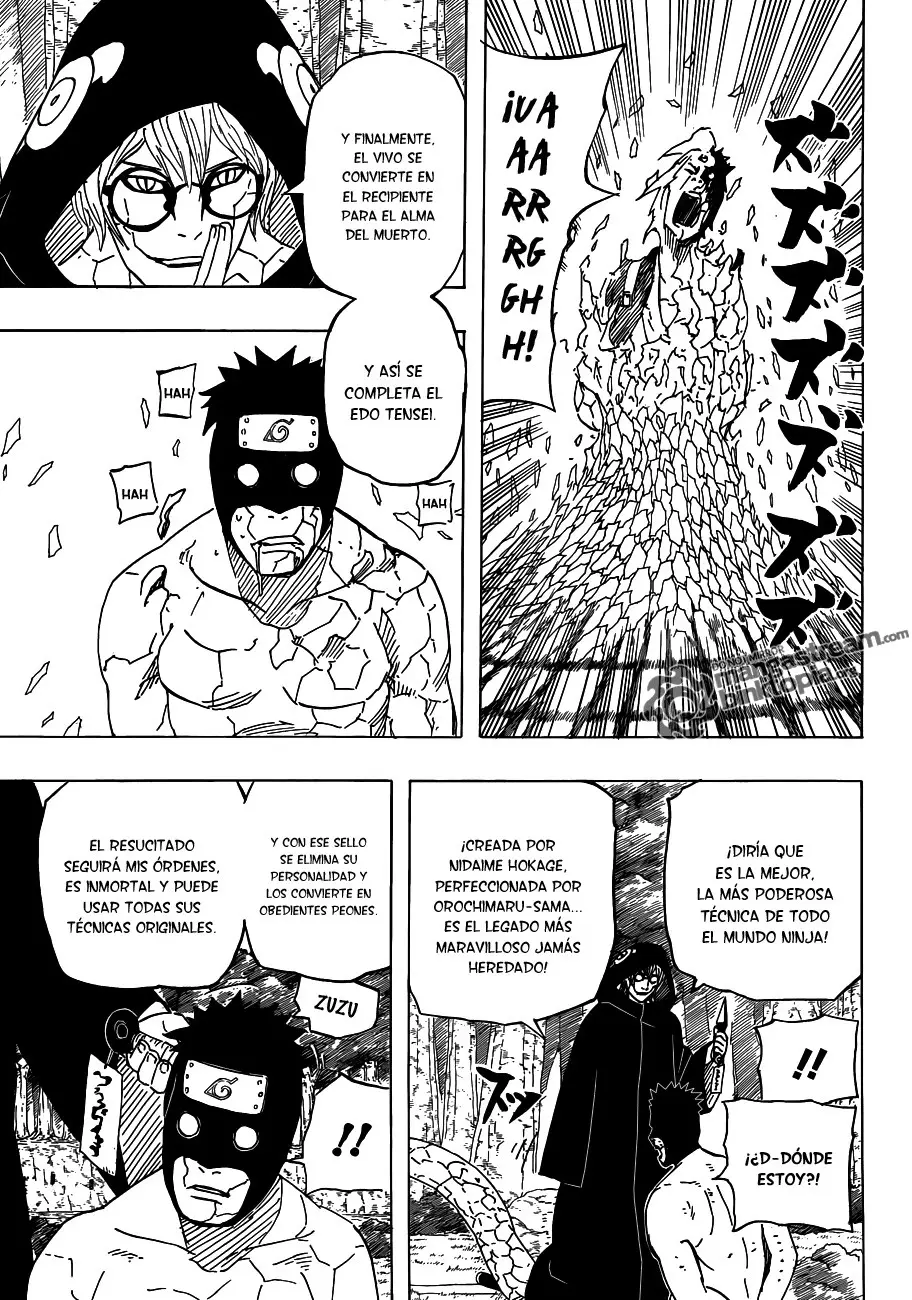 Naruto capítulo 520, página 13
